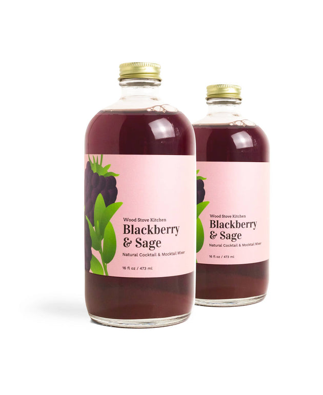Blackberry & Sage Cocktail/Mocktail Mixer