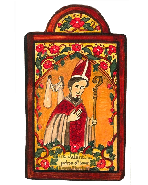 Pocket Saint | St. Valentine - "Love and Happy Marriage"