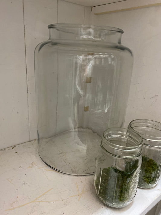 Large Glass Storage Jar