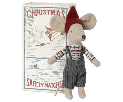 Christmas mouse in matchbox | Big brother