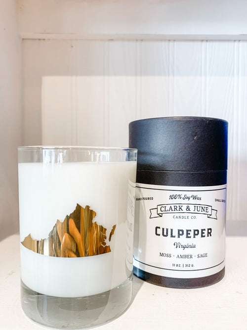 Culpeper Candle | Moss, Amber & Sage