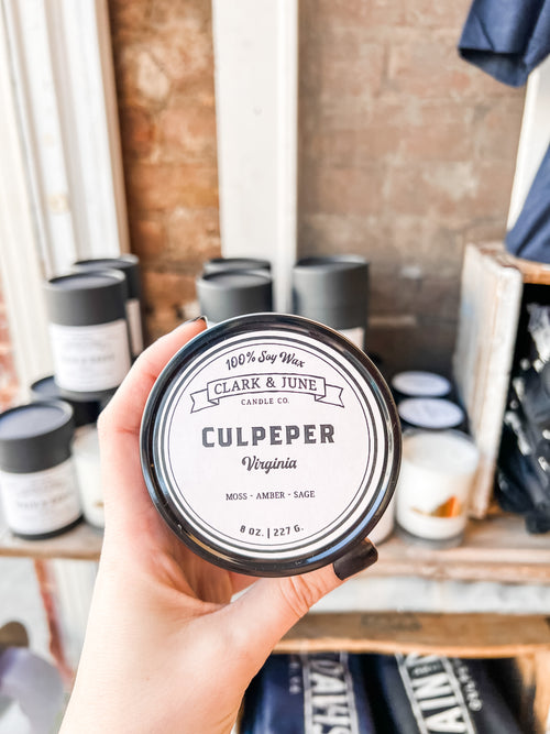 Culpeper Travel Candle | Moss, Amber & Sage