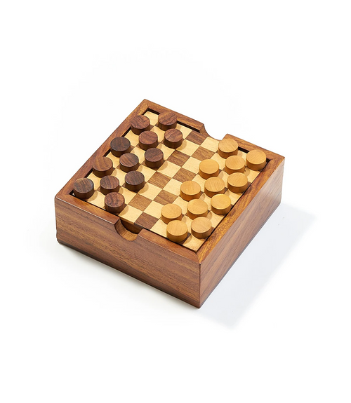2-in-1 Wood Game Set