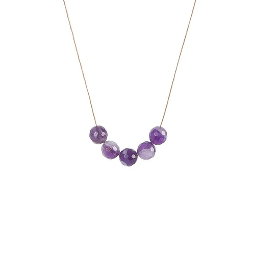 Intention Necklace Amethyst - Healing