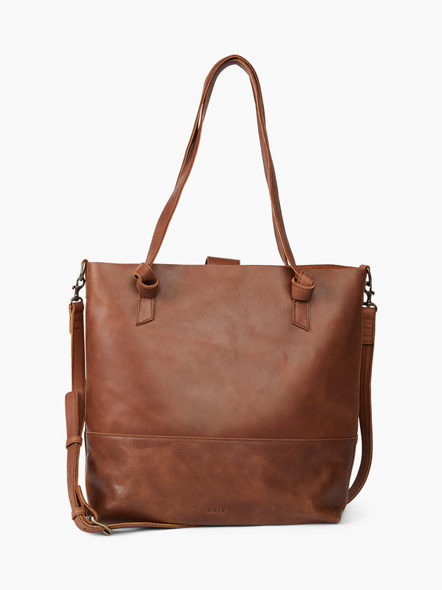Rachel Crossbody Tote in Whiskey