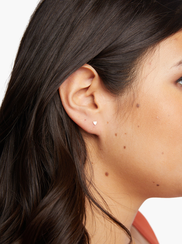 Heart Stud Earrings