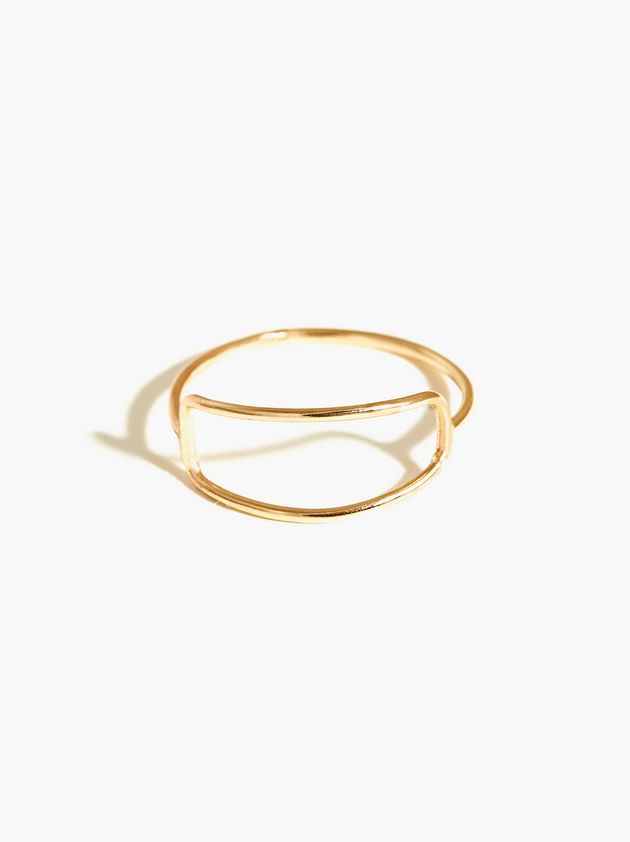Open Rectangle Ring